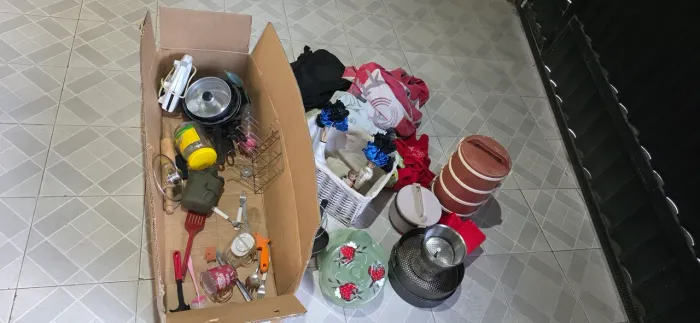 Lote de utensílios cozinha casa