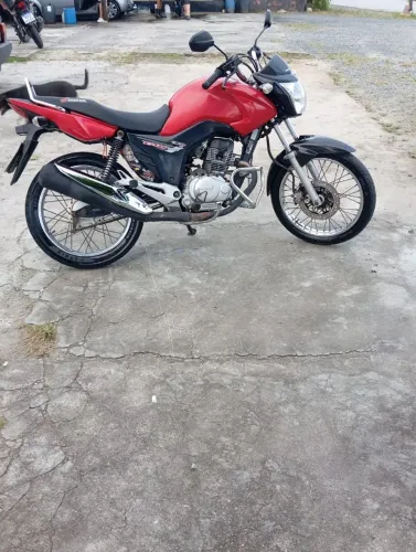 Honda CG 150 Fan ESDi Flex - Vermelha - Excelente Estado - Pronta para Rodar