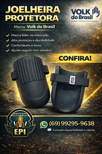 Joelheira de Proteção - Uso Profissional