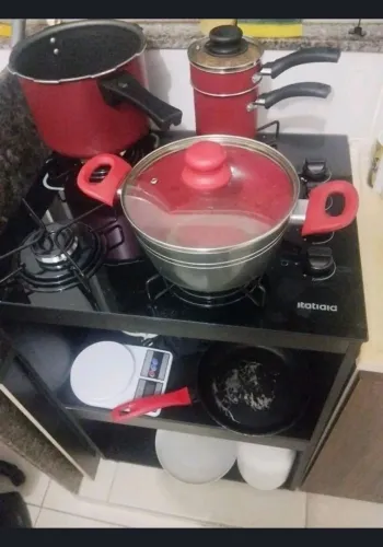 Fogão cooktop Itatiaia 4 bocas com balcão - apenas 2 meses de uso