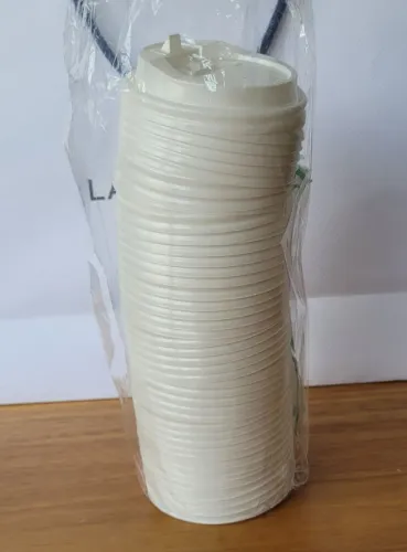 40 tampas poliestireno apto para bebidas e alimentos