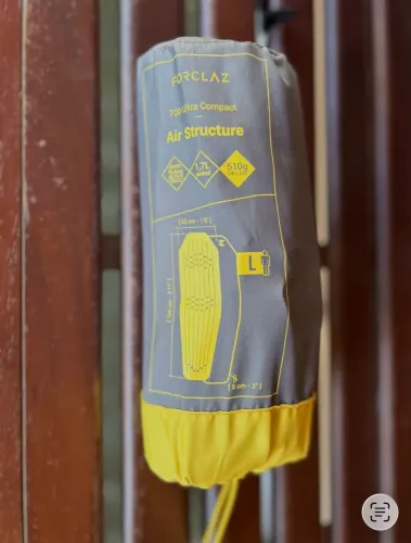 Colchão inflável de trekking 