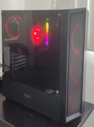 PC CPU Gamer Com Placa de Vídeo RX7600 8GB I5 10° Gen