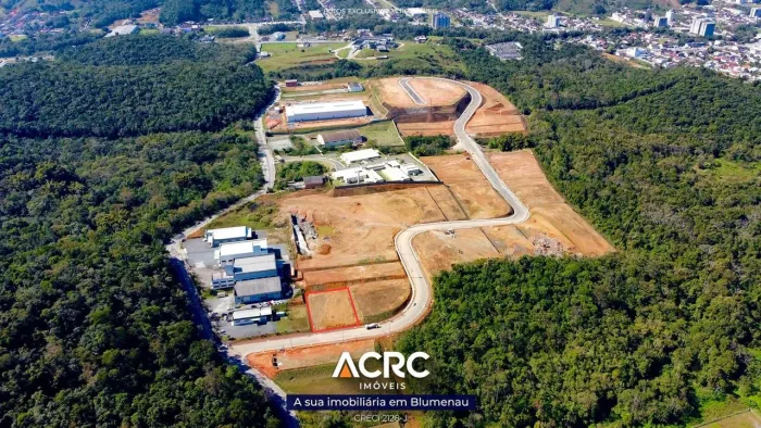 ARC Imóveis - TE01307 - Lote industrial a Venda no Bairro Itoupava Central