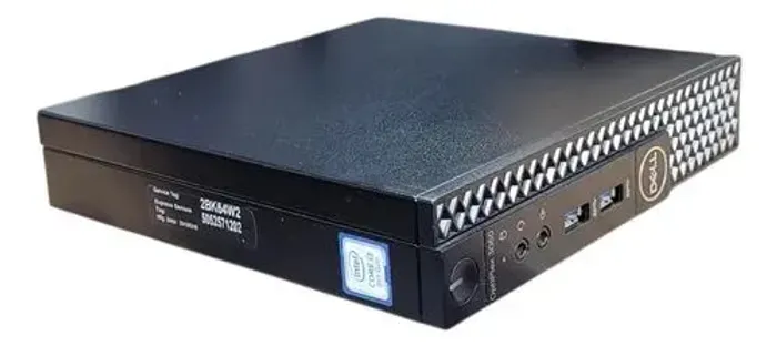 Mini PC Dell, i3 8th, 8gb ram, SSD 240gb, HD 2TB