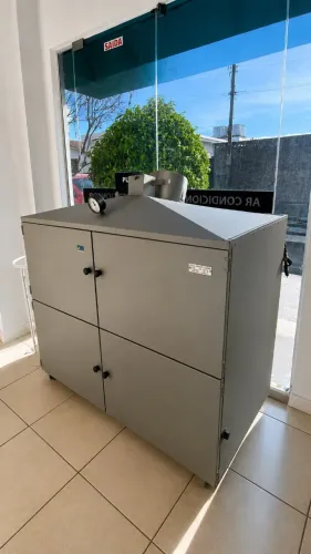 Desidratador e Defumador de Alimentos Profissional - Grande Capacidade - Aceito Troca