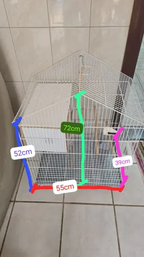 Gaiola grande -Calopsita