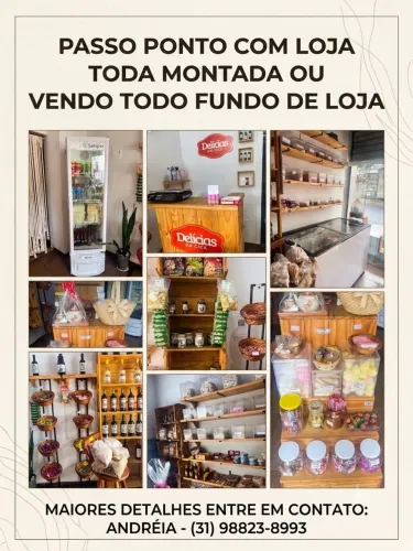 Passo esse ponto comercial, loja linda?