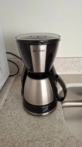 Cafeteira (marca Britânia) Inox 15, 220V