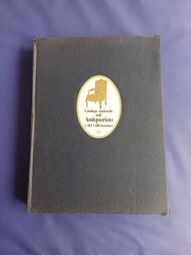 LIVRO RARO e ANTIGO: Catálogo Nacional de Antiquariato 1981