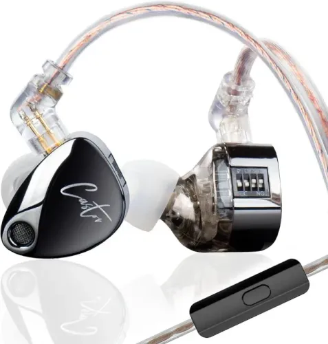 Loja Mundo - NOVO e LACRADO - KZ Castor Bass com switches Fones de ouvido profissionais