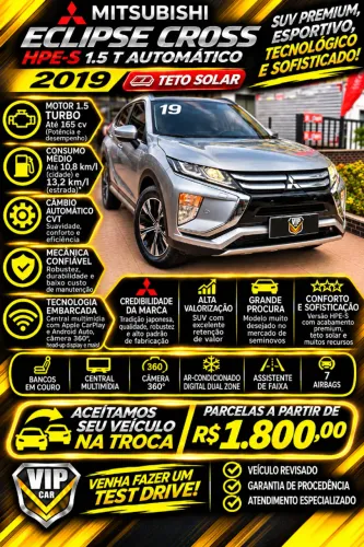Mitsubishi Eclipse Cross HPE-S 1.5 16V 165cv Aut. 2019