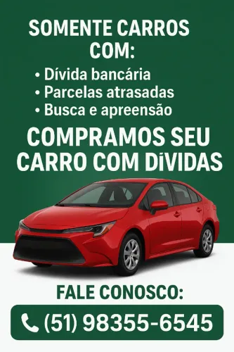 ? Está com parcelas do seu veículo em atraso?