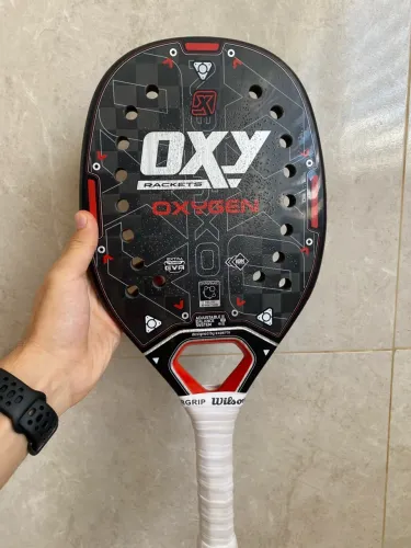 Raquete de beach tennis oxy oxygen 18k