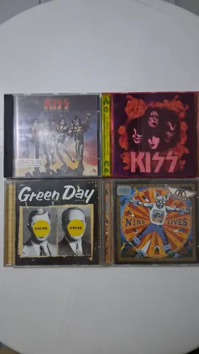 Cds Rock Pop Alternativo Kiss Aerosmith U2 Fat boy slim Inxs Depeche mode