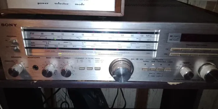 Receiver Sony STR-434 BS Vintage - 100% Original - Serigrafia Perfeita
