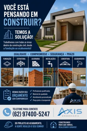 Construções e reformas.