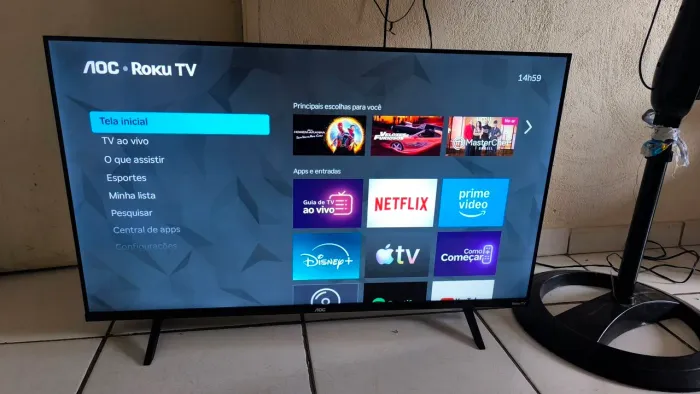 Tv Roku de 43 polegadas nova