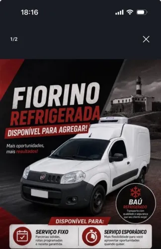 Fiorino para agregar carga refrigerada !!!!