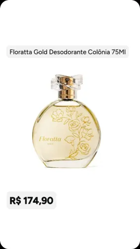 Perfume novo