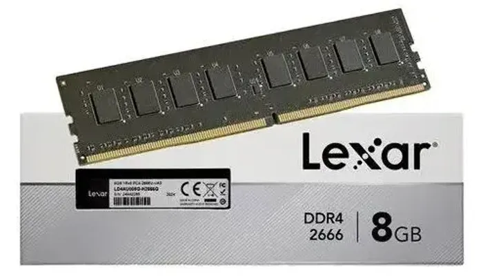 Memória Ram Lexar Ddr4 8gb 2666 Mhz Desktop Pc
