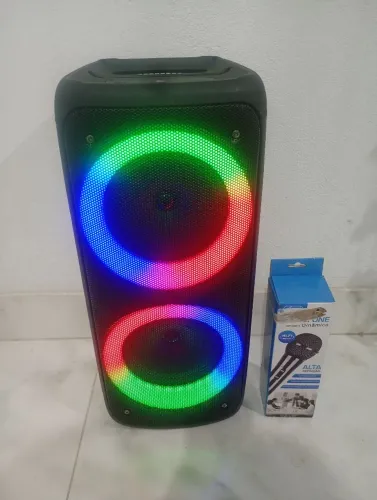 Caixa de som Bluetooth Com microfone 