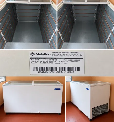 Freezer Metalfrio 331 Litros Usado
