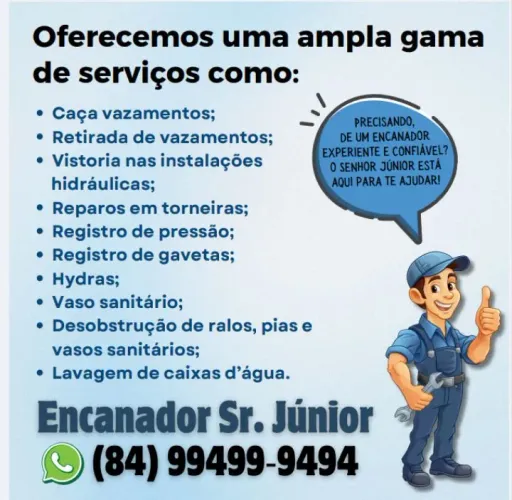 Encanador e desentupidora * 