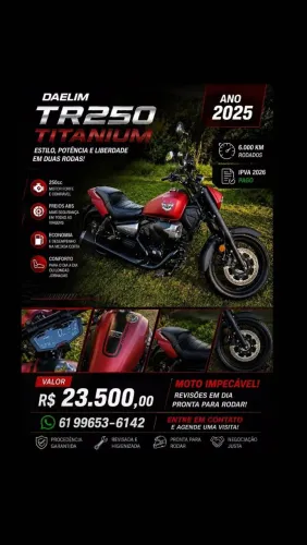 SBM iron titanium 250cc