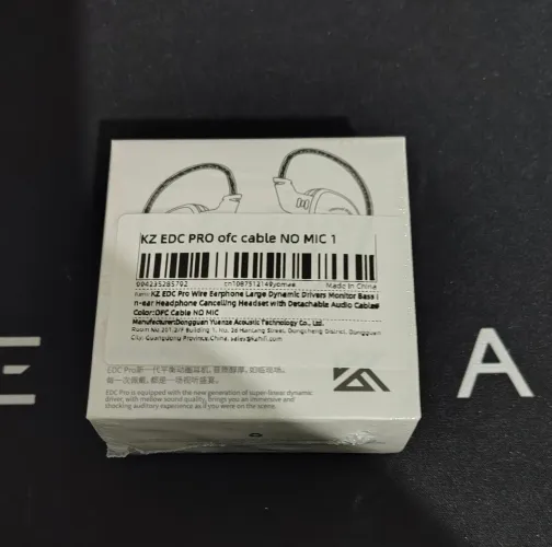 FONE KZ EDC PRO NOVO LACRADO 