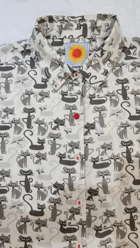 Camisa Estampada 100% algodão