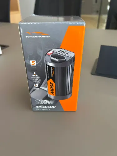 Inversor para carro 12v para 220v + USB 