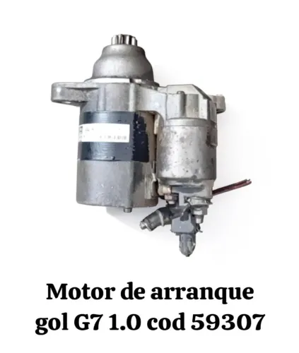 Motor de arranque gol g7 1.0