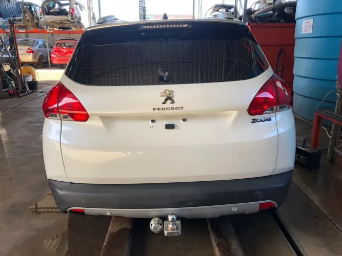 Peças Peugeot 2008 1.6 2016 Porta Capo Motor Farol Airbag Radiador Tampa Bobina Câmbio