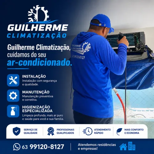 Manutenção em ar-condicionado