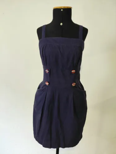 Vestido azul navy
