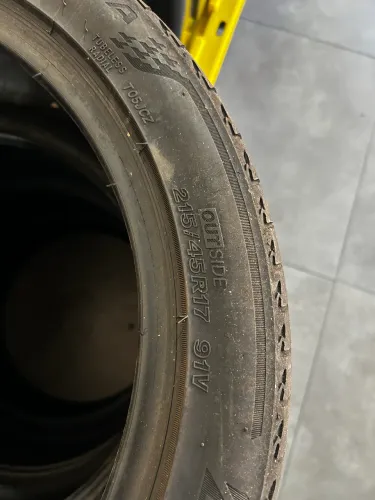 Pneus 215/45/17