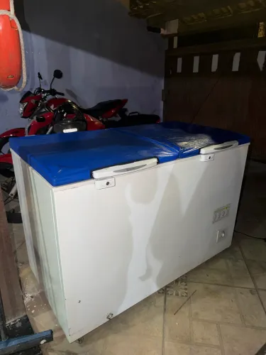 Freezer 2 tampas 220v eletrolux