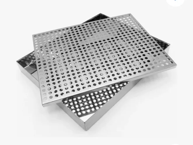 Bandeja Separadora De Milho Inox Para Pipoca Gourmet 60x50cm