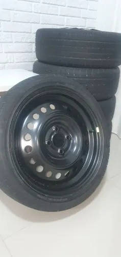 ESTEPE RODA ARO 16 NOVO 4X100 C/ PNEU 195/45 - NAO É ESTEPE FINO
