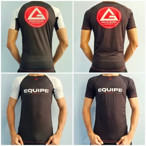 Rashguard Jiu Jitsu Gracie Barra GB Essentials Ranked M Internacional