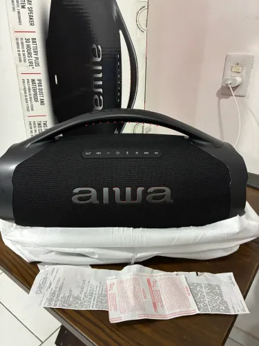 Caixa de som AIWA lacrada