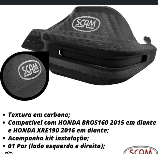 Protetor de mão Scam Novo