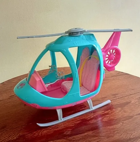 Brinquedo Helicóptero da Barbie Original 