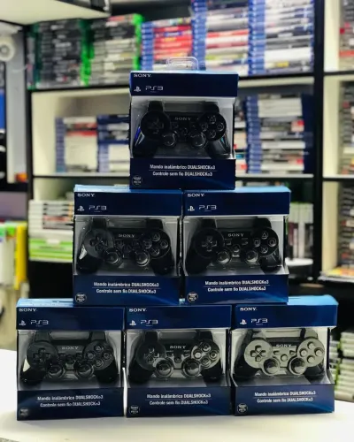 Controle ps3 cores lindas promoção