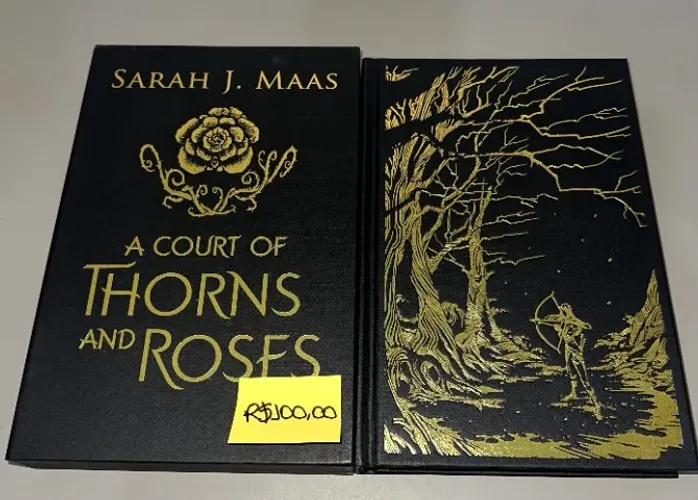 Kit Sarah J. Maas: Throne of Glass + A Court of Thorns and Roses | Edição de Luxo