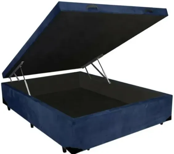 Cama Box Baú Colchão Espuma D33