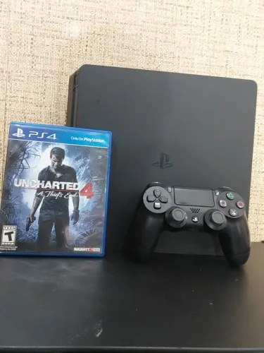 Ps4 slim 500gb completo 3 meses de garantia