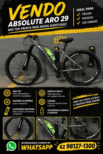 Vende se bicicleta Aro 29