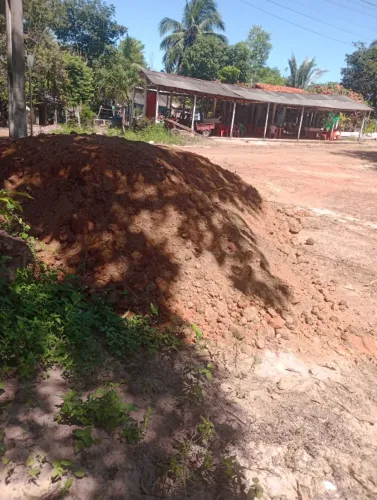 Areia lavada , piçarra , areia preta